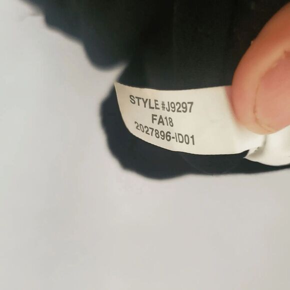 Madewell Women's Smocked Black Button-Front Crop Tank Top Jumpsuit 4 - Picture 5 of 5